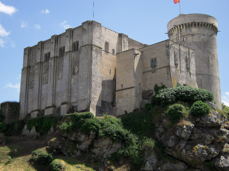 Falaise Castle, France
